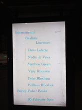 Load image into Gallery viewer, Intermittently Realistic Literature with William Kherbek