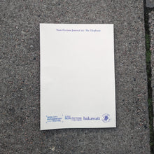 Load image into Gallery viewer, Non-Fiction 07: The Elephant