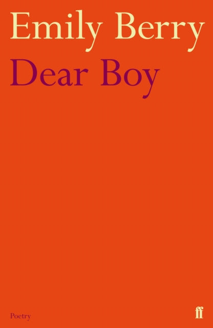 Dear Boy-9780571284054