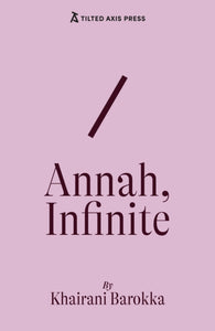 Annah, Infinite-9781917126038