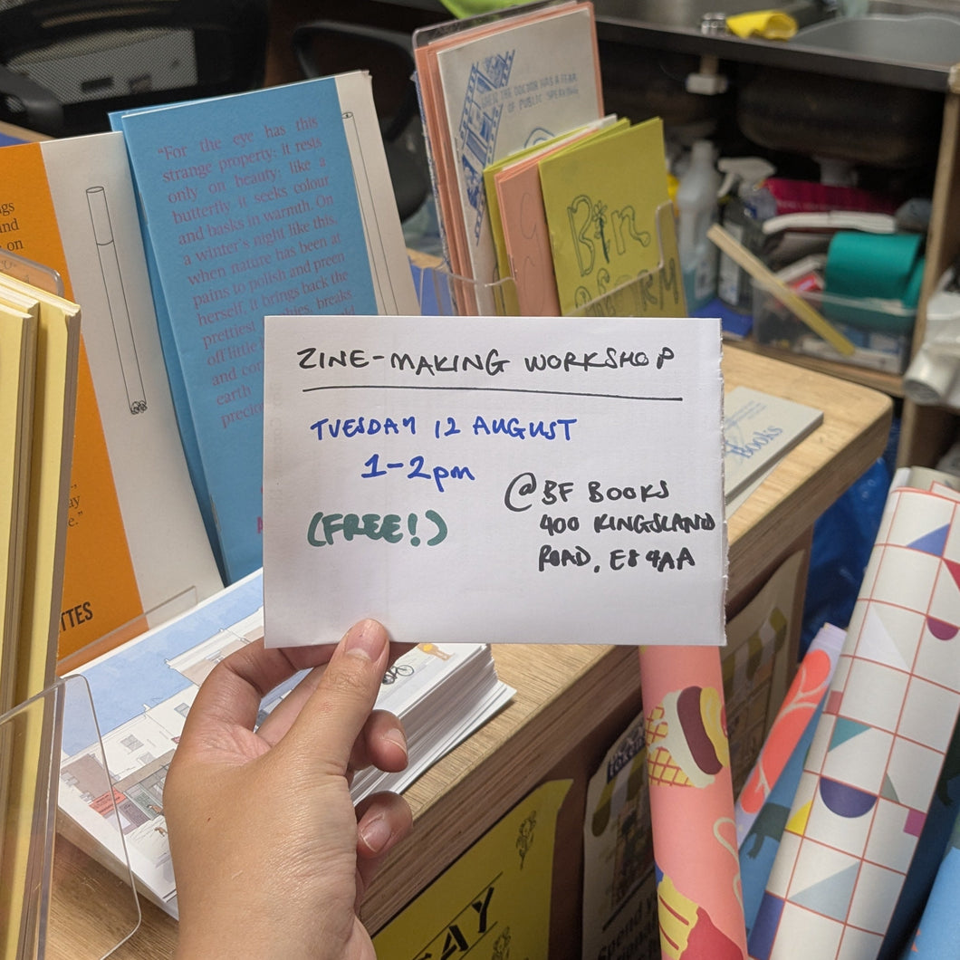 Zine-Making Workshop w/Burley Fisher Community Press