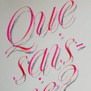 'Que Sais-Je?' Poster