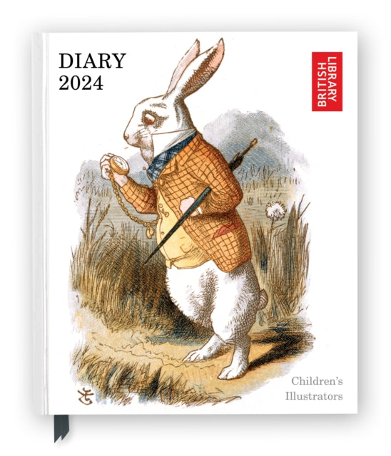 British Library: Children's Illustrators 2024 Desk Diary - Week to View, Illustrated on every page-9781804174937