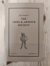 Load image into Gallery viewer, Journal of the Arms &amp; Armour Society XVI, 3
