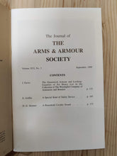 Load image into Gallery viewer, Journal of the Arms &amp; Armour Society XVI, 3
